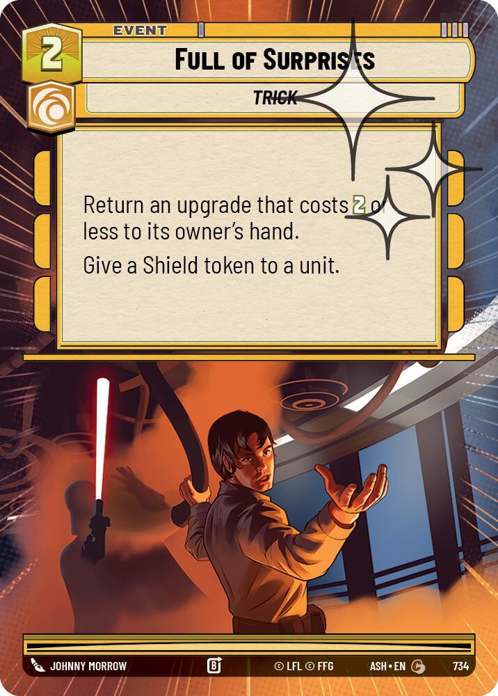 Full of Surprises (Hyperspace Foil) (Ashes of the Empire)(ASH-734)(C)