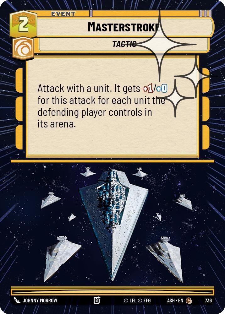 Masterstroke (Hyperspace Foil) (Ashes of the Empire)(ASH-736)(C)
