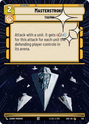 Masterstroke (Hyperspace Foil) (Ashes of the Empire)(ASH-736)(C)