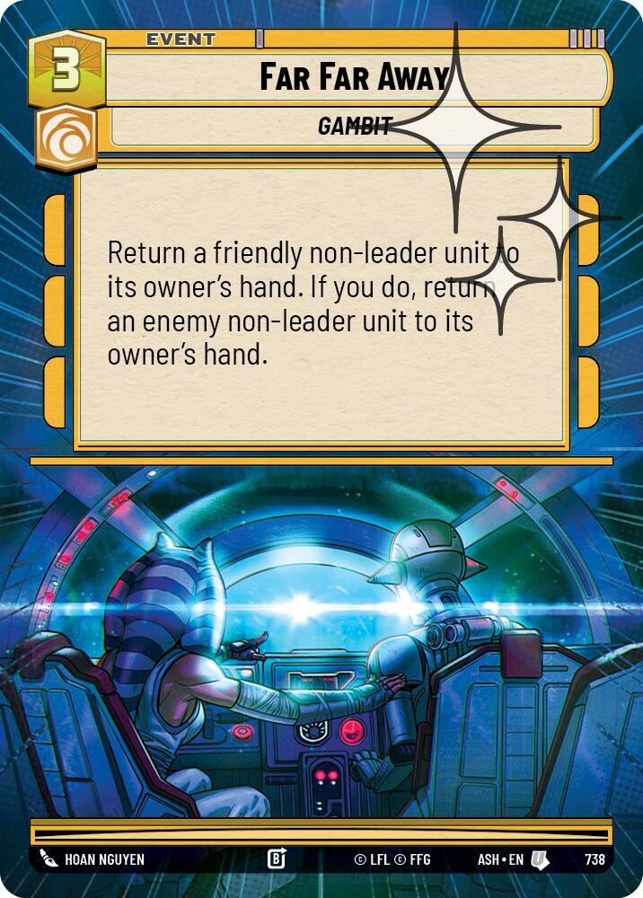 Far Far Away (Hyperspace Foil) (Ashes of the Empire)(ASH-738)(U)