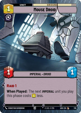 Mouse Droid (Hyperspace Foil) (Ashes of the Empire)(ASH-739)(C)