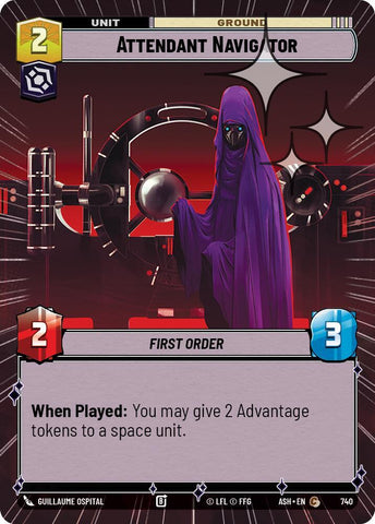 Attendant Navigator (Hyperspace Foil) (Ashes of the Empire)(ASH-740)(C)