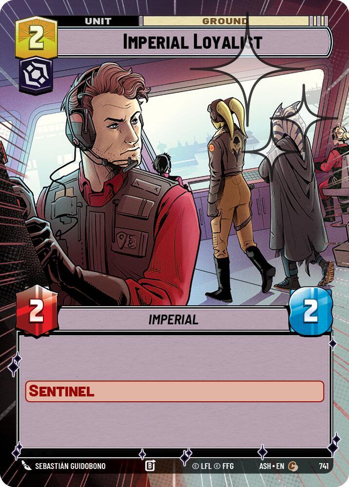 Imperial Loyalist (Hyperspace Foil) (Ashes of the Empire)(ASH-741)(C)