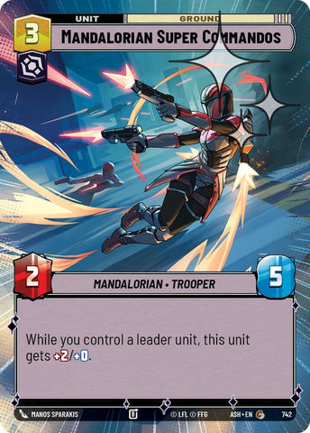 Mandalorian Super Commandos (Hyperspace Foil) (Ashes of the Empire)(ASH-742)(C)