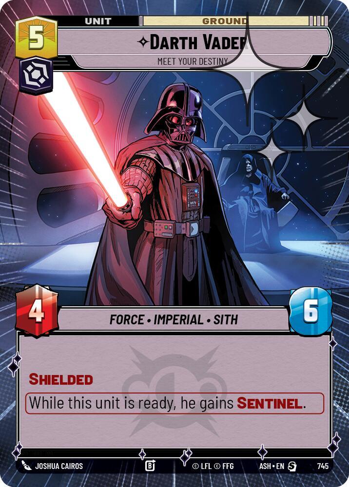 Darth Vader - Meet Your Destiny (Hyperspace Foil) - Foil (Ashes of the Empire)(ASH-745)(S)