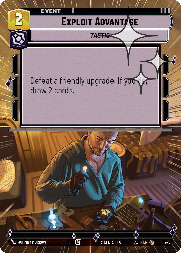 Exploit Advantage (Hyperspace Foil) (Ashes of the Empire)(ASH-748)(C)