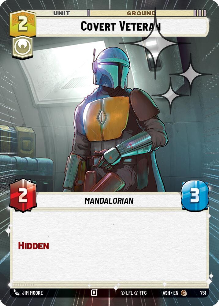 Covert Veteran (Hyperspace Foil) (Ashes of the Empire)(ASH-751)(C)
