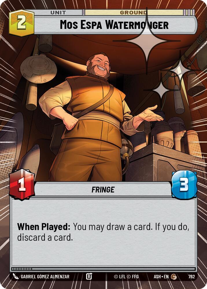 Mos Espa Watermonger (Hyperspace Foil) (Ashes of the Empire)(ASH-762)(C)