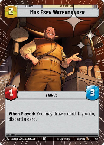 Mos Espa Watermonger (Hyperspace Foil) (Ashes of the Empire)(ASH-762)(C)