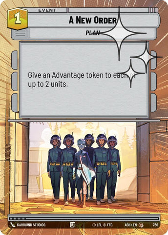 A New Order (Hyperspace Foil) (Ashes of the Empire)(ASH-766)(C)
