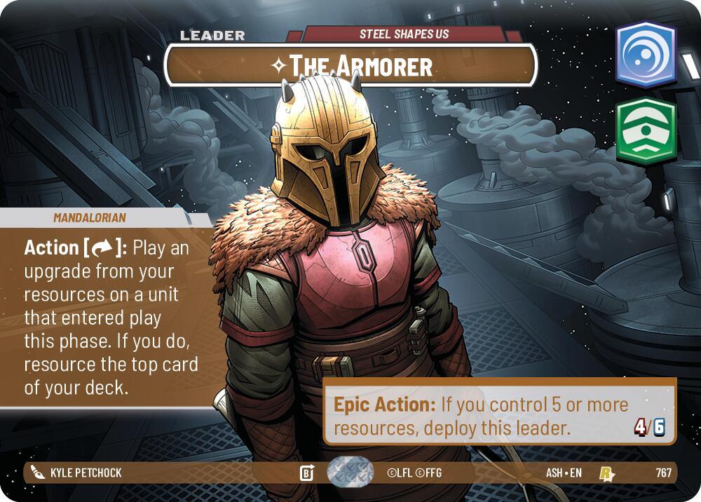 The Armorer - Steel Shapes Us (Showcase) - Foil (Ashes of the Empire)(ASH-767)(R)