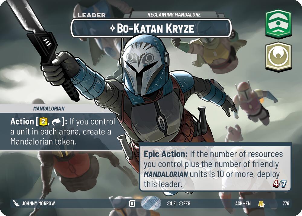 Bo-Katan Kryze - Reclaiming Mandalore (Showcase) (Ashes of the Empire)(ASH-776)(R)