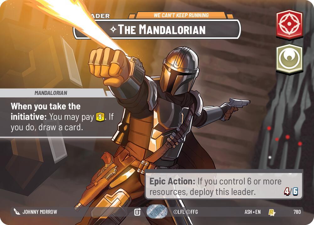 The Mandalorian - We Can't Keep Running (Showcase) (Ashes of the Empire)(ASH-780)(R)