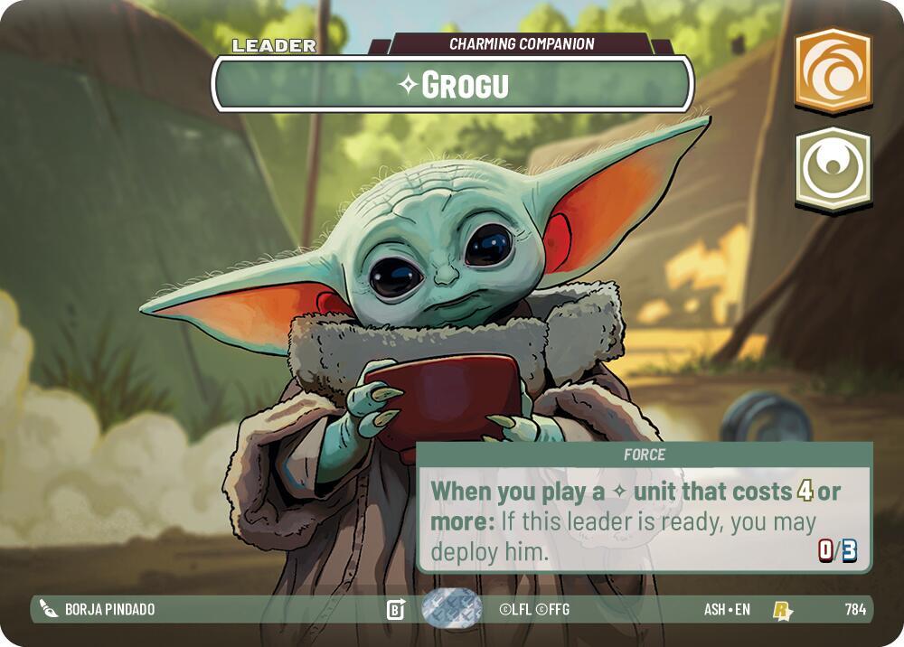 Grogu - Charming Companion (Showcase) - Foil (Ashes of the Empire)(ASH-784)(R)