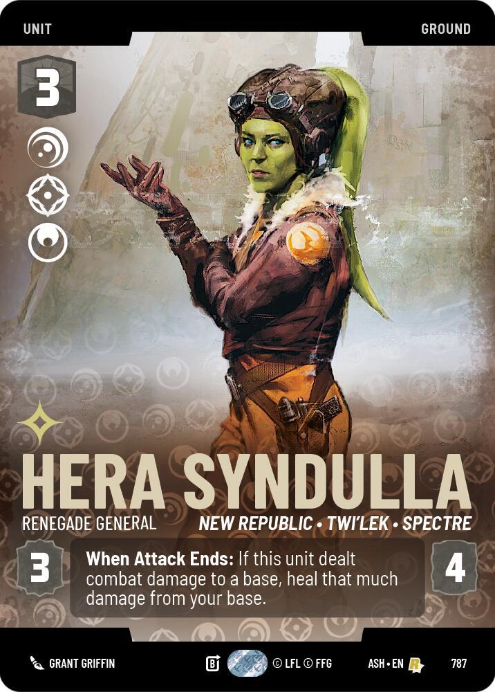 Hera Syndulla - Renegade General (Prestige) (Ashes of the Empire)(ASH-787)(R)