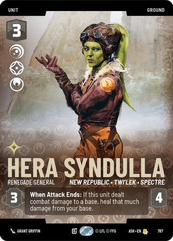 Hera Syndulla - Renegade General (Prestige) (Ashes of the Empire)(ASH-787)(R)