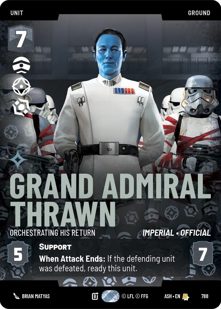 Grand Admiral Thrawn - Orchestrating His Return (Prestige) (Ashes of the Empire)(ASH-788)(R)