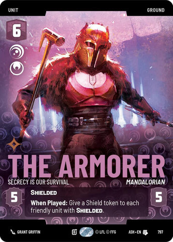 The Armorer - Secrecy is Our Survival (Prestige) (Ashes of the Empire)(ASH-797)(U)