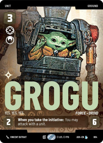 Grogu - Yes. Yes. Yes. (Prestige) (Ashes of the Empire)(ASH-804)(L)
