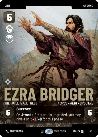 Ezra Bridger - The Force is All I Need (Prestige) (Ashes of the Empire)(ASH-812)(U)