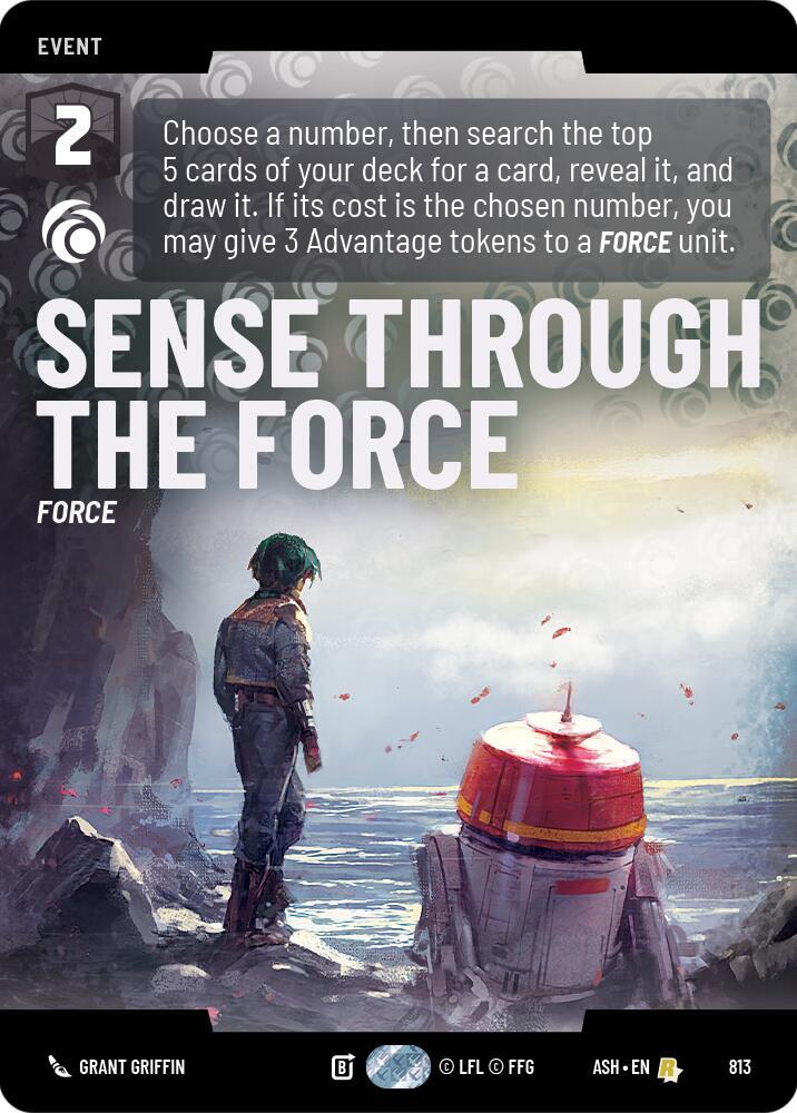 Sense Through the Force (Prestige) (Ashes of the Empire)(ASH-813)(R)