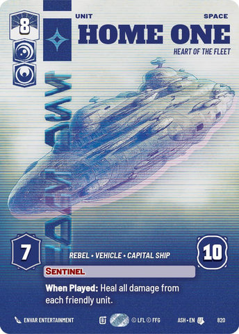 Home One - Heart of the Fleet (Prestige) (Ashes of the Empire)(ASH-820)(U)