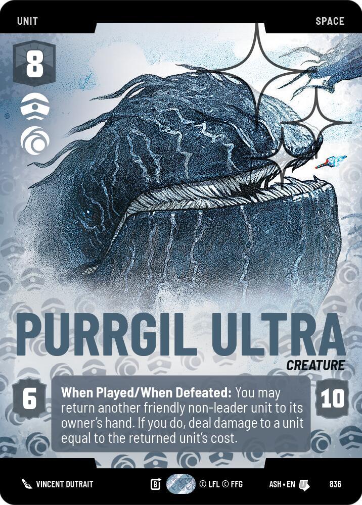 Purrgil Ultra (Prestige Foil) (Ashes of the Empire)(ASH-836)(U)