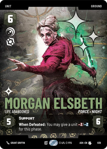 Morgan Elsbeth - Life Abandoned (Prestige Foil) - Foil (Ashes of the Empire)(ASH-839)(U)