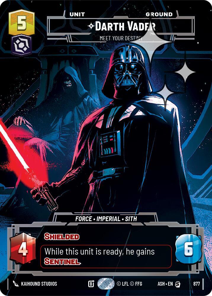 Darth Vader - Meet Your Destiny (Prestige Foil) (Ashes of the Empire)(ASH-877)(S)
