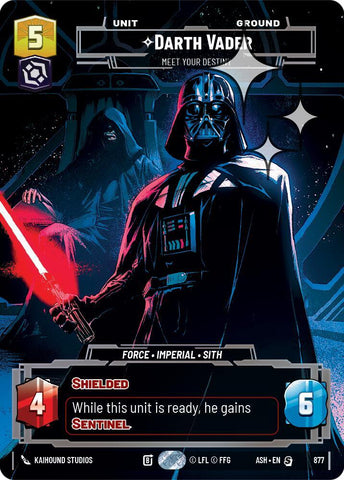 Darth Vader - Meet Your Destiny (Prestige Foil) (Ashes of the Empire)(ASH-877)(S)