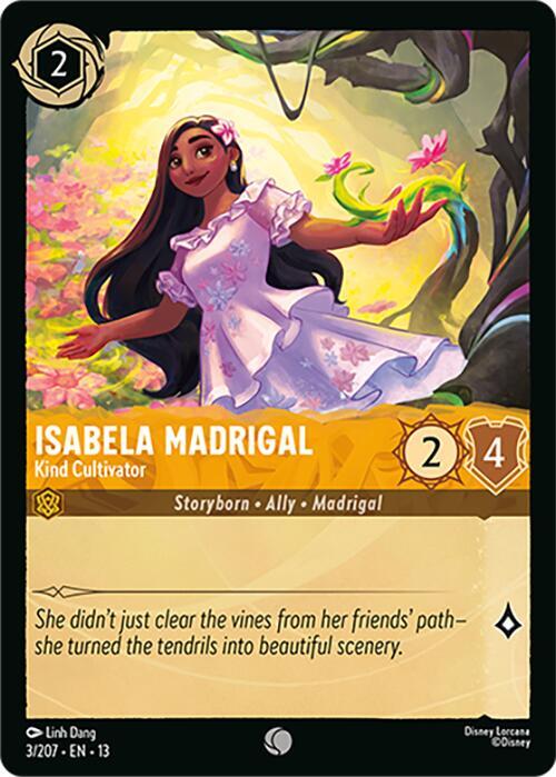 Isabela Madrigal - Kind Cultivator (Cold Foil) (Attack of the Vine!)(13-3/204)(C)