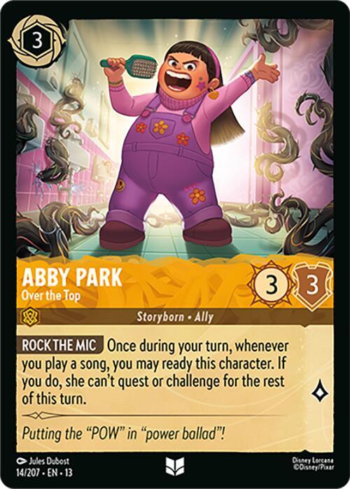 Abby Park - Over the Top (Attack of the Vine!)(13-14/204)(UN)