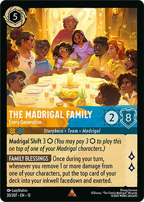 The Madrigal Family - Every Generation (Cold Foil) (Attack of the Vine!)(13-30/204)(R)