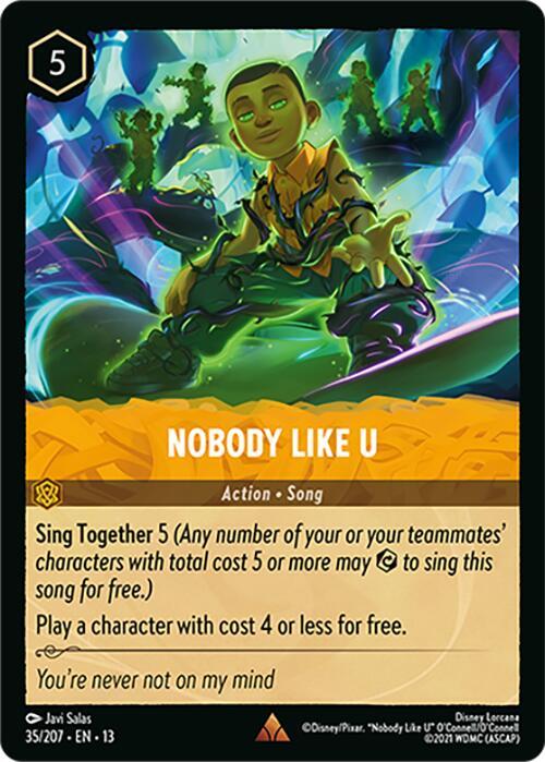 Nobody Like U (Cold Foil) (Attack of the Vine!)(13-35/204)(R)