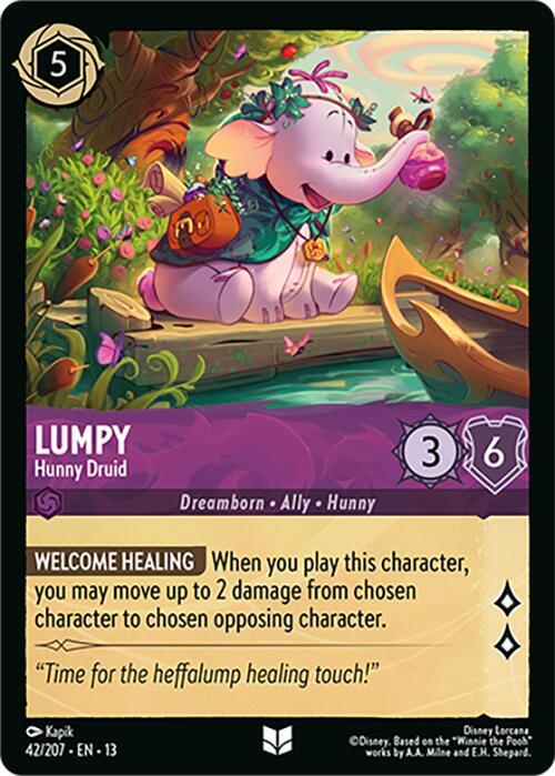 Lumpy - Hunny Druid (Cold Foil) (Attack of the Vine!)(13-42/204)(UN)