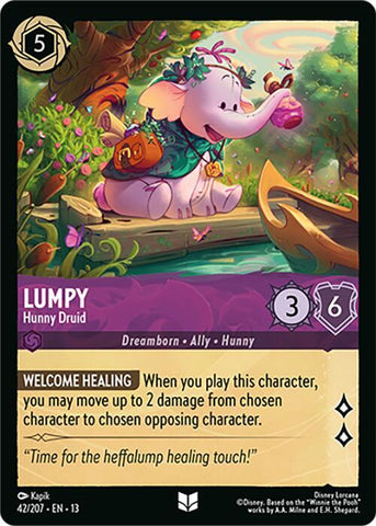 Lumpy - Hunny Druid (Cold Foil) (Attack of the Vine!)(13-42/204)(UN)