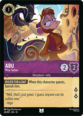 Abu - Wise Sultan (Attack of the Vine!)(13-43/204)(UN)