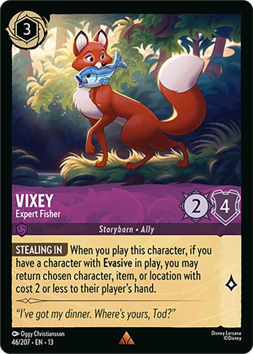 Vixey - Expert Fisher (Attack of the Vine!)(13-46/204)(R)