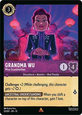 Grandma Wu - Wise Grandmother (Attack of the Vine!)(13-53/204)(R)