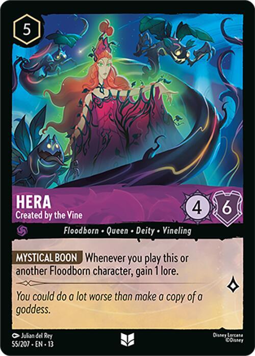 Hera - Created by the Vine (Attack of the Vine!)(13-55/204)(UN)