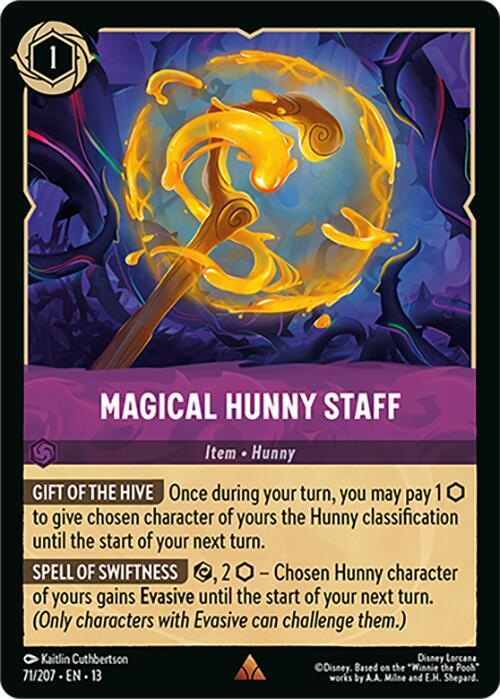 Magical Hunny Staff (Cold Foil) (Attack of the Vine!)(13-71/204)(R)