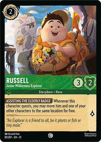 Russell - Junior Wilderness Explorer (Cold Foil) (Attack of the Vine!)(13-82/204)(C)