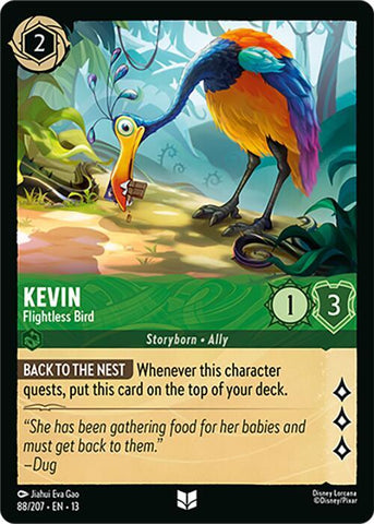 Kevin - Flightless Bird (Attack of the Vine!)(13-88/204)(UN)