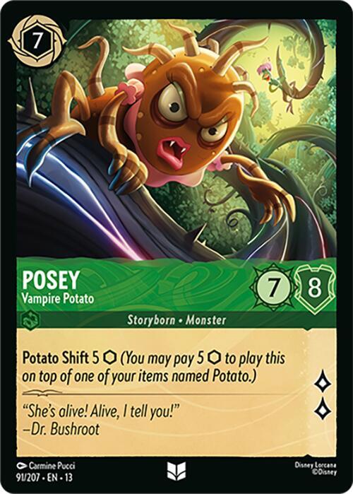 Posey - Vampire Potato (Attack of the Vine!)(13-91/204)(UN)