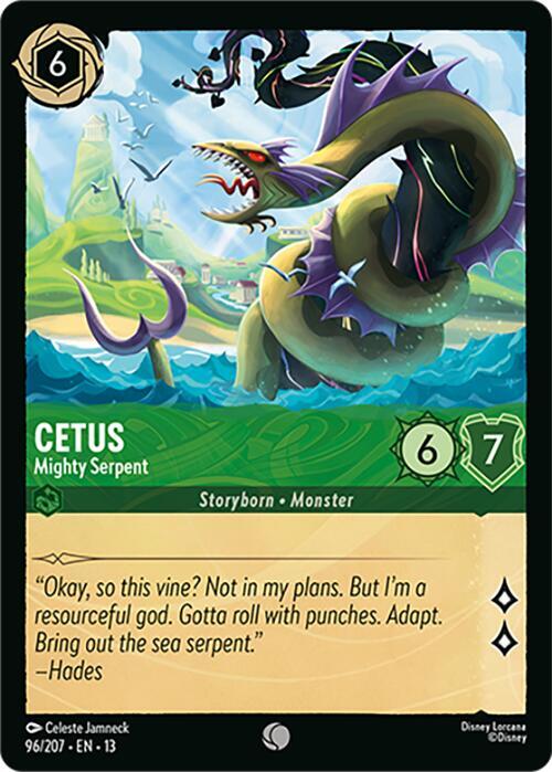 Cetus - Mighty Serpent (Attack of the Vine!)(13-96/204)(C)