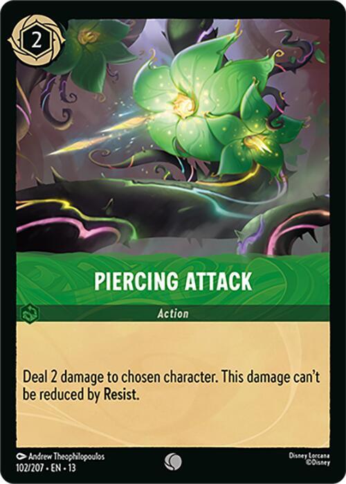 Piercing Attack (Attack of the Vine!)(13-102/204)(C)