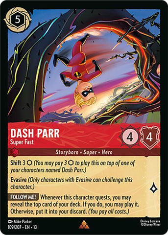 Dash Parr - Super Fast (Attack of the Vine!)(13-109/204)(R)