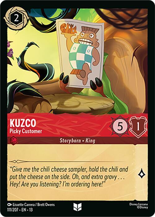 Kuzco - Picky Customer (Attack of the Vine!)(13-111/204)(UN)