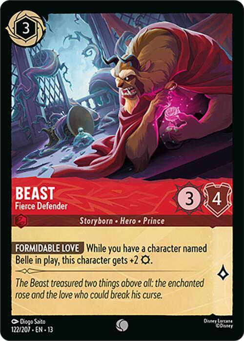 Beast - Fierce Defender (Cold Foil) (Attack of the Vine!)(13-122/204)(C)