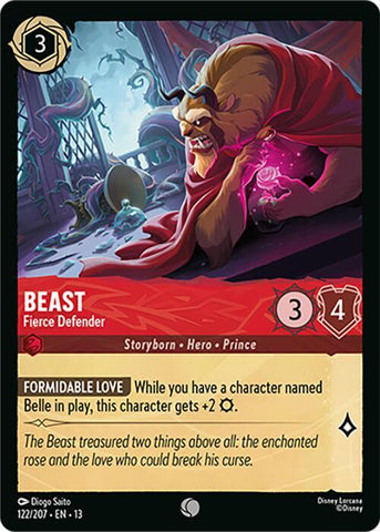 Beast - Fierce Defender (Cold Foil) (Attack of the Vine!)(13-122/204)(C)